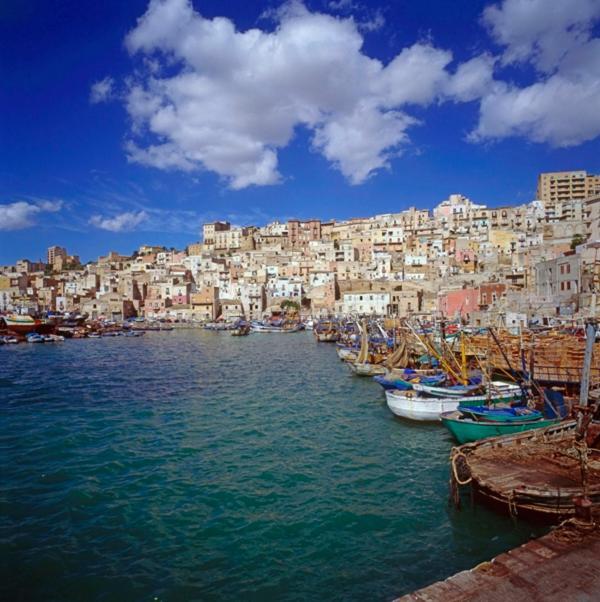 Blue Cottage Monolocale Centro Sciacca Bagian luar foto